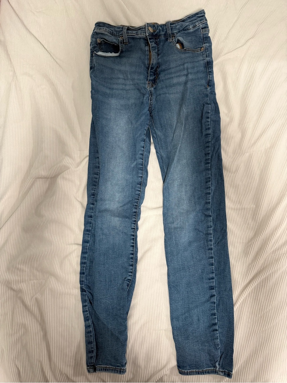Classic Women's Blue Skinny Jeans